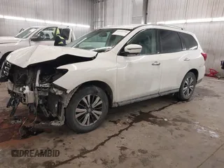 2020 Nissan Pathfinder SL z VIN 5N1DR2CM3LC596348, wystawiony jako IAAI lot #41541246 z przebiegiem 110 509 mil mil oraz . Historia ofert i sprzedaży dostępna na DreamBid. Obrazek 2.