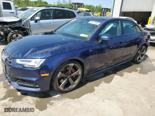 2018 Audi S4 Premium Plus with VIN WAUB4AF49JA099438, listed as a Copart auction lot 54711943 with 80,603 mi miles. Bid and sale history available at carsss.com. Image 1.