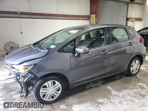2019 Honda Fit LX with VIN 3HGGK5H47KM727280, listed as a Copart auction lot 57719915 with 38,782 mi miles and Salvage title. Bid and sale history available at DreamBid. Image 1.