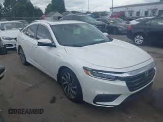 2019 Honda Insight Touring with VIN 19XZE4F91KE007748, listed as a IAAI auction lot 40233174 with 78,036 mi miles and . Bid and sale history available at DreamBid. Image 13.