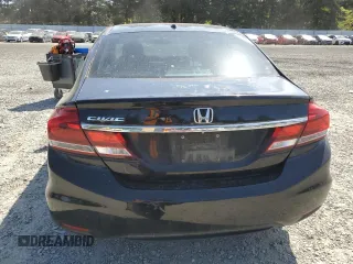 2014 Honda Civic EX-L with VIN 19XFB2F95EE054849, listed as a Copart auction lot 54334865 with 111,875 mi miles and Salvage Title. Bid and sale history available at DreamBid. Image 6.
