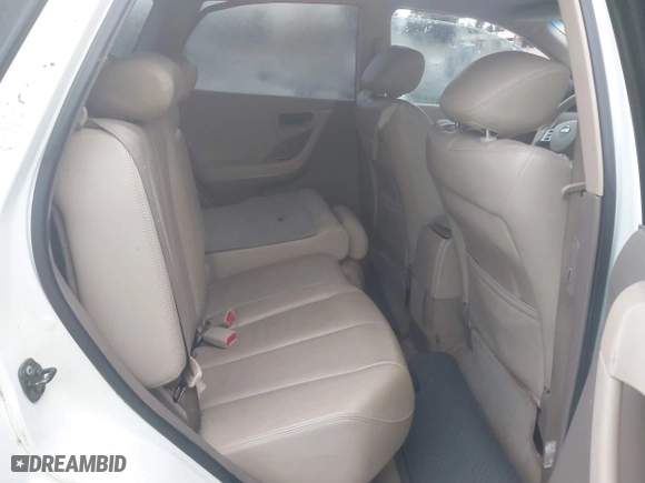 2004 Nissan Murano SL with VIN JN8AZ08T54W205958, listed as a IAAI auction lot 41490187 with 165,659 mi miles. Bid and sale history available at carsss.com. Image 8.