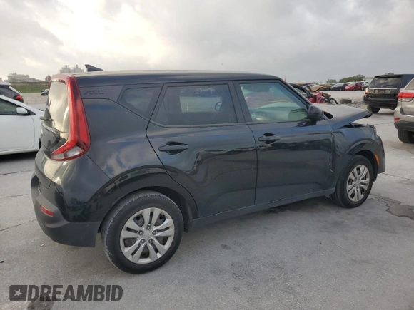 2020 Kia Soul LX with VIN KNDJ23AU2L7713866, listed as a Copart auction lot 51959865 with 60,673 mi miles and Salvage Title. Bid and sale history available at carsss.com. Image 3.
