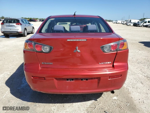 2016 Mitsubishi Lancer ES with VIN JA32U2FU5GU009703, listed as a Copart auction lot 47843645 with 153986 miles and Salvage Title. Bid and sale history available at carsss.com. Image 6.