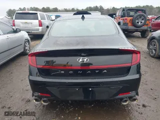 2021 Hyundai Sonata N Line with VIN 5NPEK4JC3MH132761, listed as a IAAI auction lot 41511367 with 53,542 mi miles. Bid and sale history available at carsss.com. Image 17.