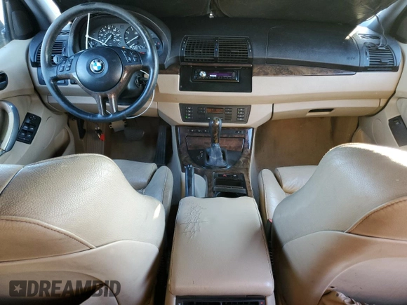 2004 BMW X5 3.0i with VIN 5UXFA13564LU34561, listed as a Copart auction lot 73634484 with 197,026 mi miles and Salvage Title. Bid and sale history available at carsss.com. Image 8.