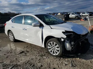 2019 Nissan Sentra S with VIN 3N1AB7AP2KY340555, listed as a Copart auction lot 49399295 with 127,329 mi miles and Salvage Title. Bid and sale history available at carsss.com. Image 4.