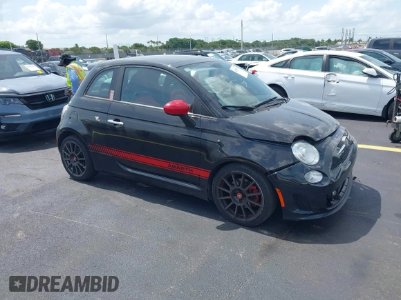 2012 FIAT 500 Abarth with VIN 3C3CFFFH6CT351907, listed as a IAAI auction lot 42385853 with 50,882 mi miles and . Bid and sale history available at DreamBid. Image 1.