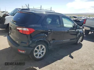 2019 Ford EcoSport SE z VIN MAJ3S2GE0KC261589, wystawiony jako Copart lot #54852045 z przebiegiem 44 452 mil mil oraz Szkody całkowita. Historia ofert i sprzedaży dostępna na DreamBid. Obrazek 3.