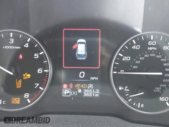 2024 Subaru Crosstrek Premium with VIN JF2GUADC0RH891856, listed as a IAAI auction lot 42385366 with 3,651 mi miles and . Bid and sale history available at DreamBid. Image 15.