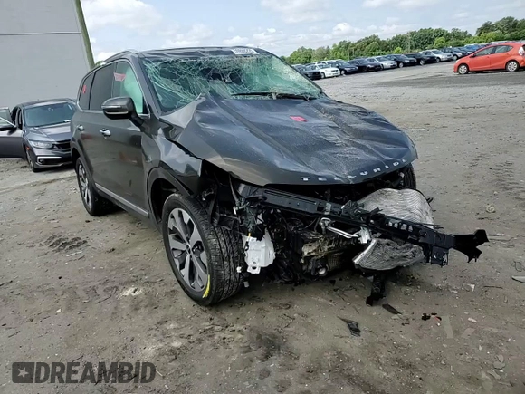 2022 Kia Telluride S z VIN 5XYP64HC1NG257897, wystawiony jako Copart lot #59868225 z przebiegiem 86 096 mil mil oraz Szkoda całkowita • Salvage title. Historia ofert i sprzedaży dostępna na DreamBid. Obrazek 14.