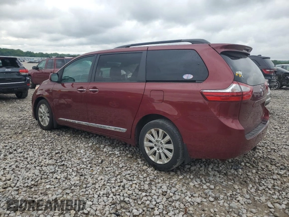 2016 Toyota Sienna Limited z VIN 5TDDK3DC4GS143638, wystawiony jako Copart lot #58848495 z przebiegiem 174 487 mil mil oraz Czysty tytuł • Clean title. Historia ofert i sprzedaży dostępna na DreamBid. Obrazek 2.
