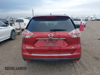 2015 Nissan Rogue SL with VIN 5N1AT2MT0FC866375, listed as a IAAI auction lot 41236983 with 125,074 mi miles. Bid and sale history available at carsss.com. Image 17.