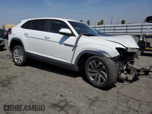 2020 Volkswagen Atlas SE with VIN 1V21E2CA7LC221294, listed as a Copart auction lot 56337085 with 61,654 mi miles and Salvage title. Bid and sale history available at DreamBid. Image 4.