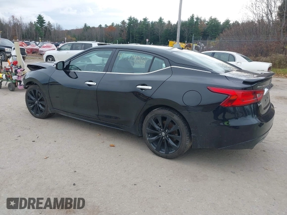 2017 Nissan Maxima SV with VIN 1N4AA6AP3HC421484, listed as a IAAI auction lot 40771426 with 157,024 mi miles and . Bid and sale history available at DreamBid. Image 3.