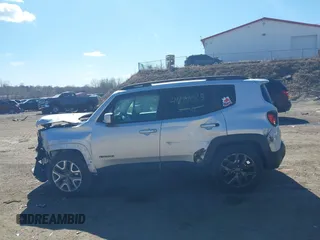 2017 Jeep Renegade Altitude with VIN ZACCJABBXHPF51072, listed as a IAAI auction lot 41877083 with 88,246 mi miles and . Bid and sale history available at DreamBid. Image 14.