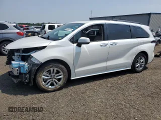 2024 Toyota Sienna XLE with VIN 5TDJSKFCXRS150185, listed as a Copart auction lot 60664455 with 53,164 mi miles and Salvage title. Bid and sale history available at DreamBid. Image 1.