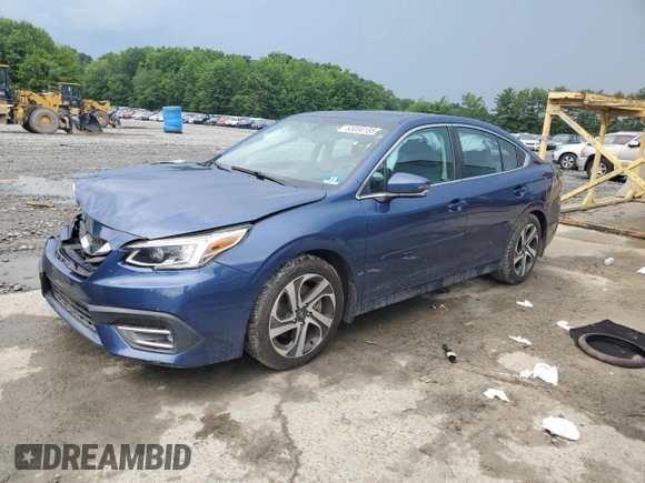 2020 Subaru Legacy Limited with VIN 4S3BWAN66L3022596, listed as a Copart auction lot 63056185 with 84,073 mi miles and Salvage title. Bid and sale history available at DreamBid. Image 1.