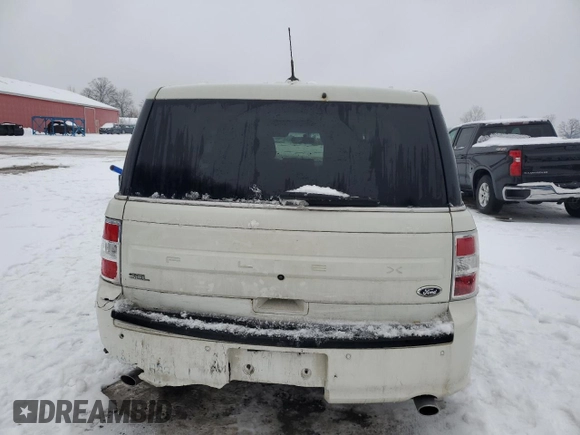 2014 Ford Flex SEL z VIN 2FMGK5C81EBD15219, wystawiony jako Copart lot #86478134 z przebiegiem 238 380 mil mil oraz Szkoda całkowita • Salvage title. Historia ofert i sprzedaży dostępna na DreamBid. Obrazek 6.