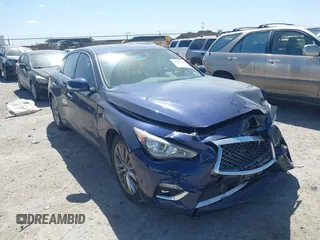 2024 Infiniti Q50 Luxe with VIN JN1EV7BP8RM601742, listed as a IAAI auction lot 41828641 with 3,895 mi miles and . Bid and sale history available at DreamBid. Image 1.