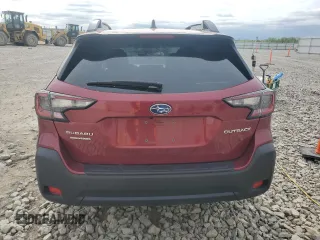 2024 Subaru Outback Premium с VIN 4S4BTAFC6R3170796, выставлен на аукционе Copart как лот 57801415 с пробегом 22 106 миль миль и Списание • Salvage title. История ставок и продаж доступна на DreamBid. Изображение 6.