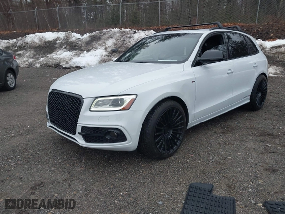 2016 Audi Q5 Premium Plus with VIN WA1D7AFP7GA151732, listed as a IAAI auction lot 41054067 with 129,499 mi miles. Bid and sale history available at carsss.com. Image 17.