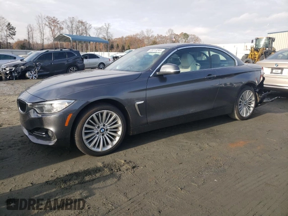 2016 BMW 4 Series 428i xDrive with VIN WBA3T1C58GP821704, listed as a Copart auction lot 85313344 with 62,868 mi miles and Salvage title. Bid and sale history available at DreamBid. Image 1.