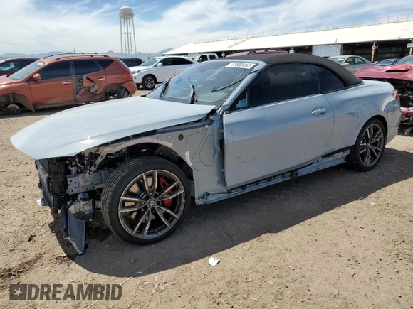 2023 BMW 4 Series M440i with VIN WBA53AT01PCL91616, listed as a Copart auction lot 47606453 with 1,143 mi miles and . Bid and sale history available at DreamBid. Image 1.