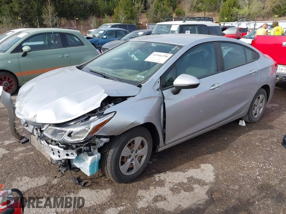 2018 Chevrolet Cruze LS with VIN 1G1BC5SM3J7237242, listed as a IAAI auction lot 41946298 with 65,725 mi miles and . Bid and sale history available at DreamBid. Image 18.