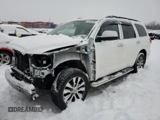 2010 Toyota Sequoia Ltd with VIN 5TDJW5G19AS028120, listed as a Copart auction lot 41635315 with 213,883 mi miles and Salvage Title. Bid and sale history available at carsss.com. Image 1.