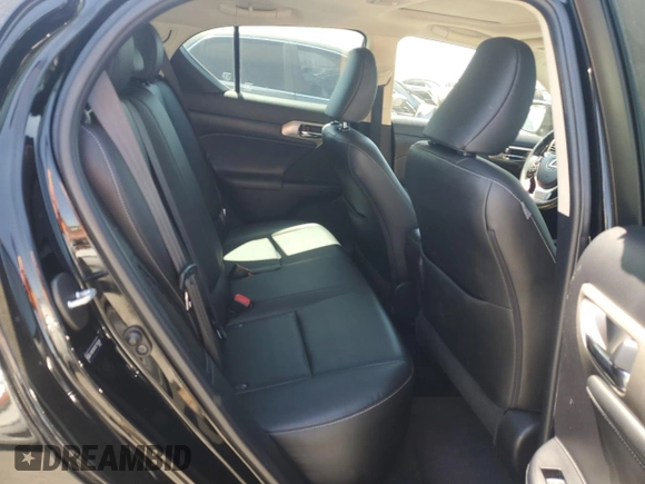 2014 Lexus CT 200h with VIN JTHKD5BH3E2190268, listed as a Copart auction lot 61480845 with 84,631 mi miles and Salvage title. Bid and sale history available at DreamBid. Image 10.