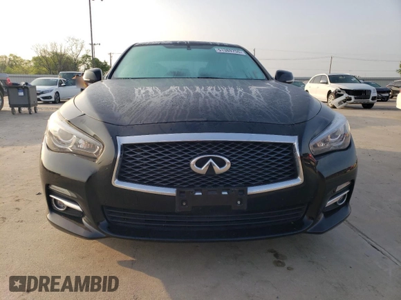 2015 Infiniti Q50 Premium with VIN JN1BV7APXFM341439, listed as a Copart auction lot 51389755 with 112,343 mi miles and Clean title. Bid and sale history available at DreamBid. Image 5.