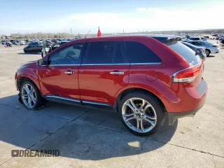 2013 Lincoln MKX with VIN 2LMDJ6JK2DBL35945, listed as a Copart auction lot 47846535 with 185,064 mi miles and Salvage Title. Bid and sale history available at carsss.com. Image 2.