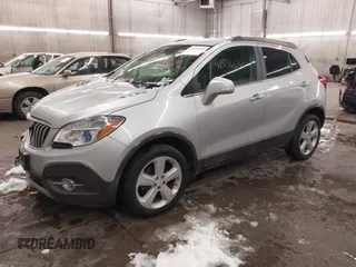 2015 Buick Encore Convenience with VIN KL4CJFSB5FB229552, listed as a IAAI auction lot 41536656 with 55,101 mi miles. Bid and sale history available at carsss.com. Image 2.