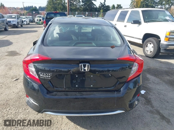 2021 Honda Civic Sedan LX with VIN 2HGFC2F66MH517914, listed as a IAAI auction lot 40809824 with 1 mi miles. Bid and sale history available at carsss.com. Image 16.