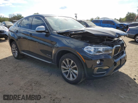 2015 BMW X6 xDrive35i with VIN 5UXKU2C55F0N77081, listed as a Copart auction lot 70188223 with 95,855 mi miles. Bid and sale history available at carsss.com. Image 4.