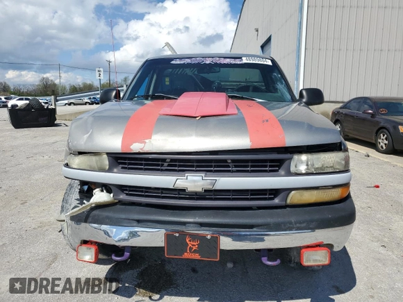 2000 Chevrolet Silverado 1500 with VIN 1GCEK14V7YE221413, listed as a Copart auction lot 48989804 with 0 mi miles and Non Repairable. Bid and sale history available at carsss.com. Image 5.
