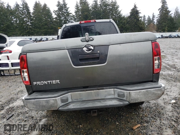 2005 Nissan Frontier SE with VIN 1N6AD06W45C416222, listed as a Copart auction lot 88534725 with 258,572 mi miles and Salvage title. Bid and sale history available at DreamBid. Image 6.