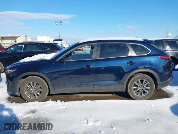 2022 Mazda CX-9 Sport with VIN JM3TCBBY3N0604529, listed as a IAAI auction lot 41482183 with 16,814 mi miles. Bid and sale history available at carsss.com. Image 14.