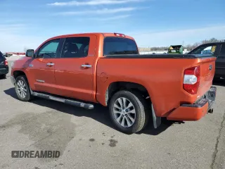 2017 Toyota Tundra Limited with VIN 5TFHW5F12HX611178, listed as a Copart auction lot 48778095 with 106,704 mi miles and Salvage title. Bid and sale history available at DreamBid. Image 2.