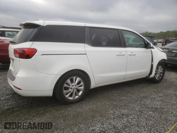 2017 Kia Sedona LX with VIN KNDMB5C18H6234439, listed as a Copart auction lot 51925765 with 132,949 mi miles and Salvage Title. Bid and sale history available at carsss.com. Image 3.