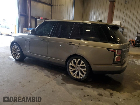 2018 Land Rover Range Rover with VIN SALGS2RE8JA393611, listed as a Copart auction lot 47208185 with 85,200 mi miles and Clean title. Bid and sale history available at DreamBid. Image 2.