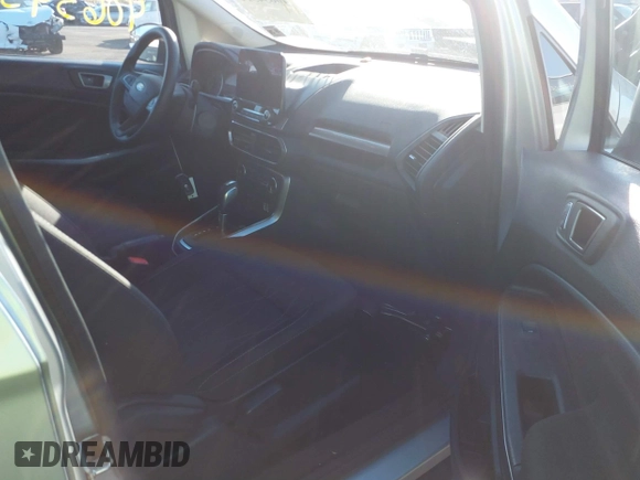 2021 Ford EcoSport SE with VIN MAJ3S2GE5MC417466, listed as a IAAI auction lot 40634514 with 19,730 mi miles and . Bid and sale history available at DreamBid. Image 5.