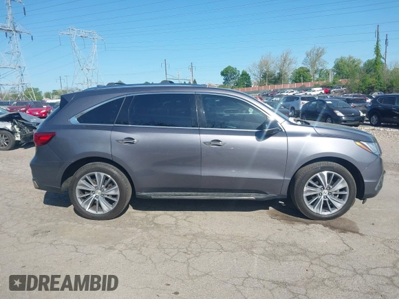 2017 Acura MDX Technology z VIN 5J8YD4H54HL002599, wystawiony jako IAAI lot #42146227 z przebiegiem 143 053 mil mil oraz . Historia ofert i sprzedaży dostępna na DreamBid. Obrazek 14.