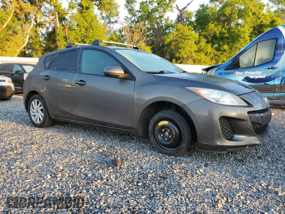 2013 Mazda 3 i Touring with VIN JM1BL1L72D1732760, listed as a Copart auction lot 50298265 with 187,471 mi miles and Salvage Title. Bid and sale history available at carsss.com. Image 4.