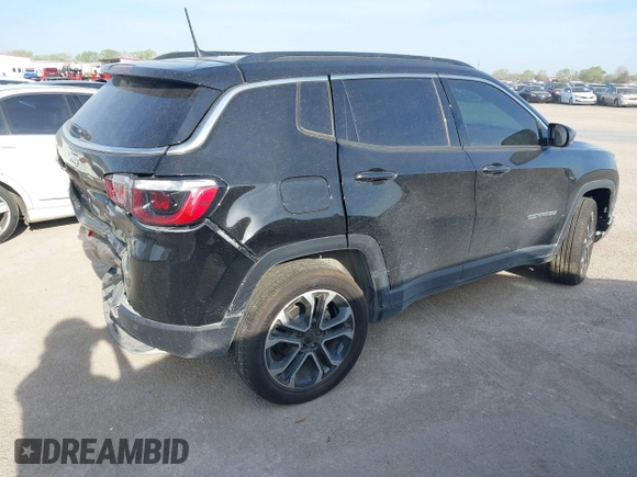 2024 Jeep Compass Limited with VIN 3C4NJDCN3RT579440, listed as a IAAI auction lot 41899578 with 36,289 mi miles and . Bid and sale history available at DreamBid. Image 4.