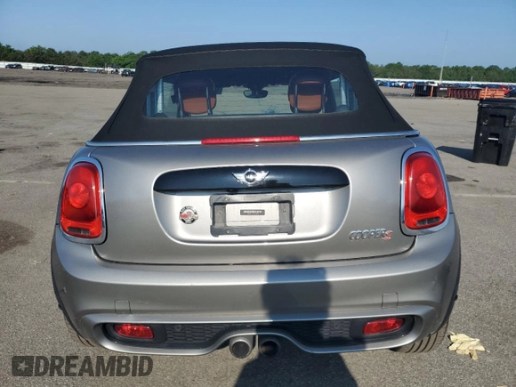 2018 MINI Convertible Cooper S with VIN WMWWG9C53J3D22679, listed as a Copart auction lot 60190565 with 55,536 mi miles and Salvage title. Bid and sale history available at DreamBid. Image 6.