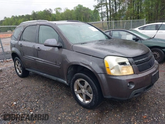 2007 Chevrolet Equinox LT with VIN 2CNDL63F576251914, listed as a IAAI auction lot 41971151 with 197,413 mi miles. Bid and sale history available at carsss.com. Image 1.