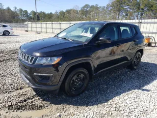 2018 Jeep Compass Sport with VIN 3C4NJCAB0JT462809, listed as a Copart auction lot 49535175 with 79,164 mi miles and Salvage Title. Bid and sale history available at carsss.com. Image 1.
