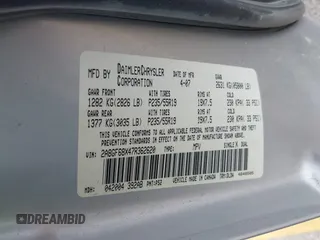 2007 Chrysler Pacifica Touring с VIN 2A8GF68X47R362620, выставлен на аукционе IAAI как лот 42135063 с пробегом 148 848 миль миль и . История ставок и продаж доступна на DreamBid. Изображение 9.